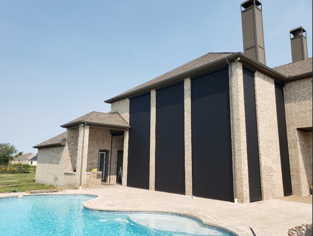 Motorized Patio Screen